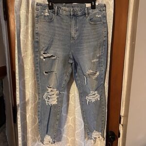 American Eagle Curvy Hi-Rise Jeggings Jeans Women's Size 16 Next Level Stretch